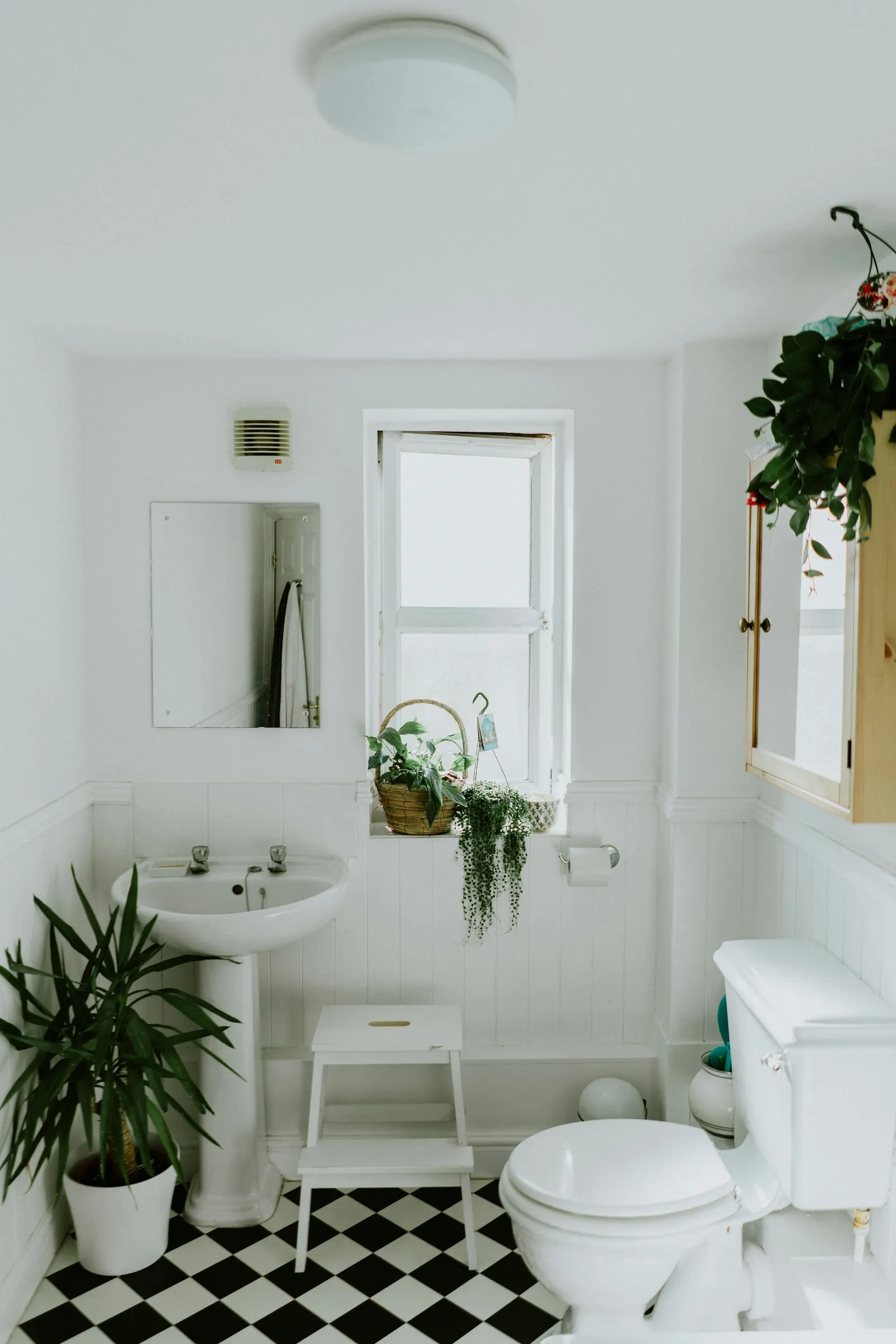 Premium Bathroom with Marble Tiles