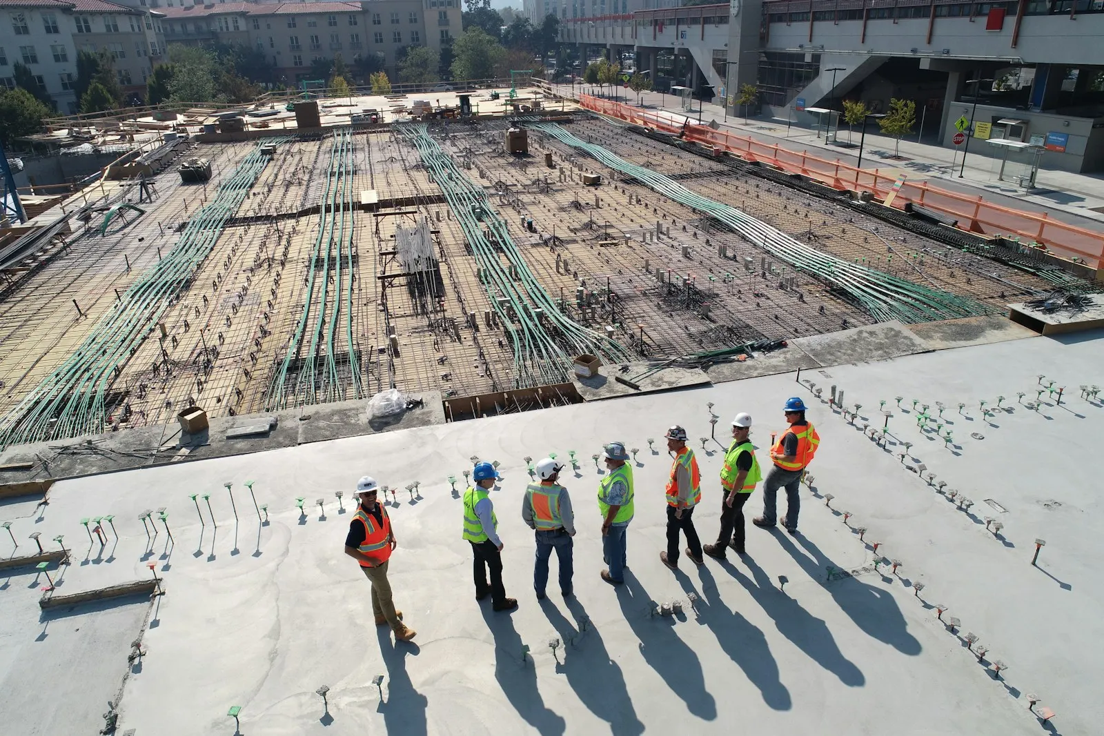 Smart Builders construction team at work